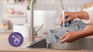 This sterilizer is quick and easy to clean